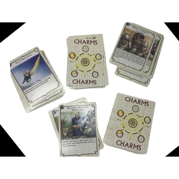Legacy of the Unconquered Sun Game Replacement Charm Cards Set of 50 Exalted 2nd - Picture 2 of 5